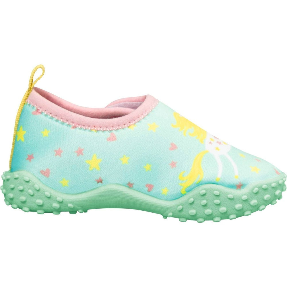 Unicorn aqua shoe 1