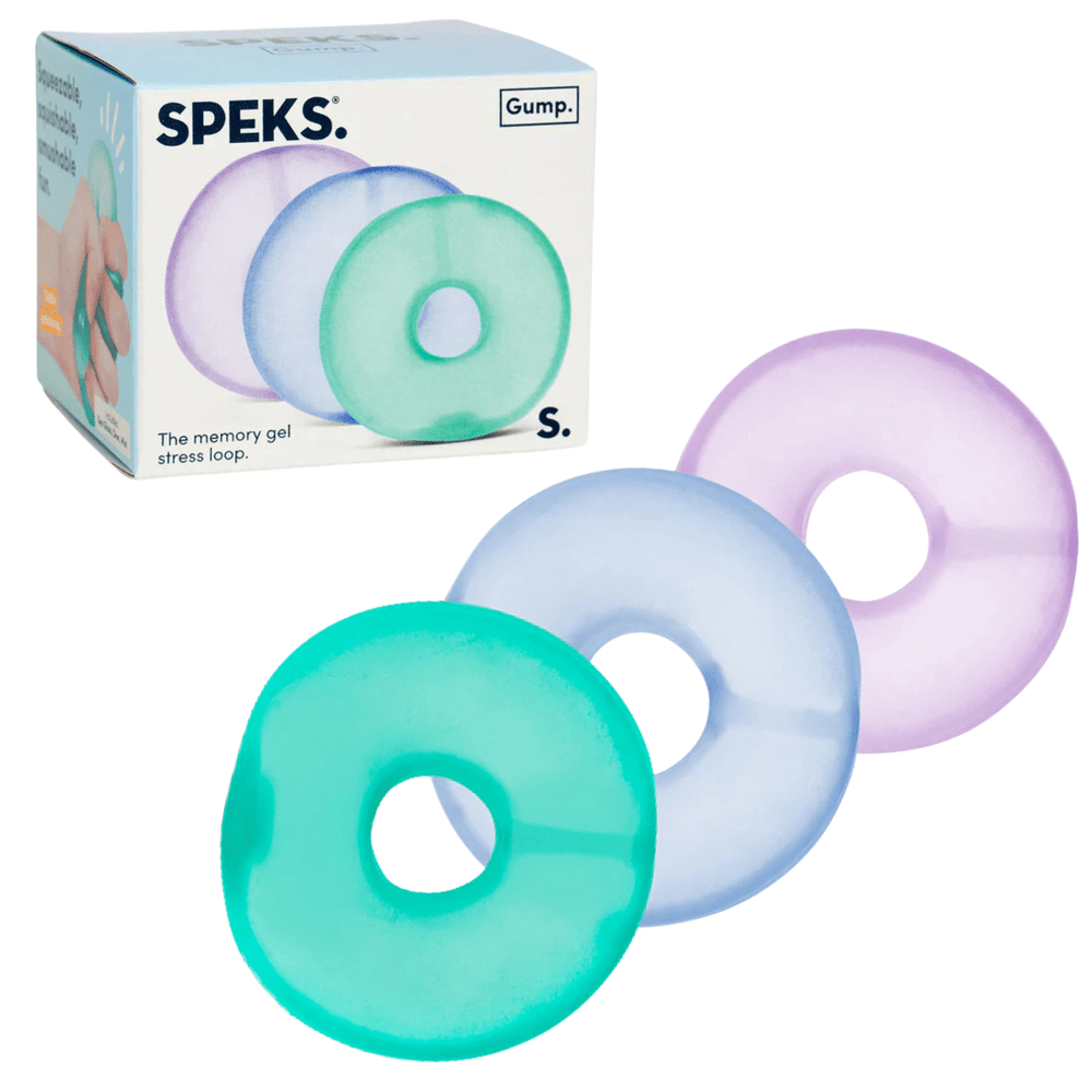 SPEKS Gump Loop 3 Pack - The Memory Gel Stress Ring 3