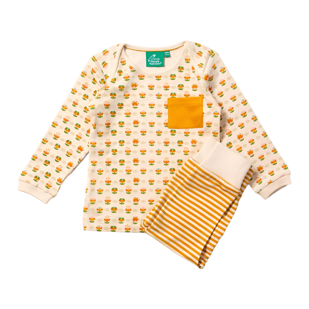 Little Blooms Organic T-Shirt & Jogger Playset 2