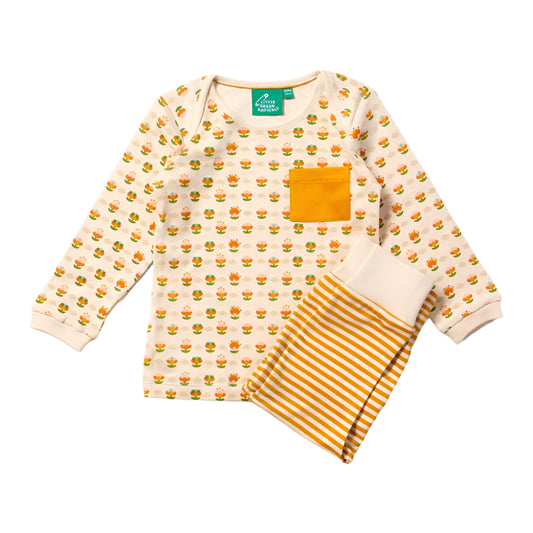 Little Blooms Organic T-Shirt & Jogger Playset 2