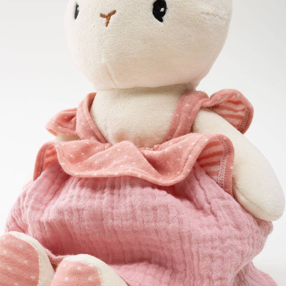 Large Rabbit - Pink Organic Cotton 2
