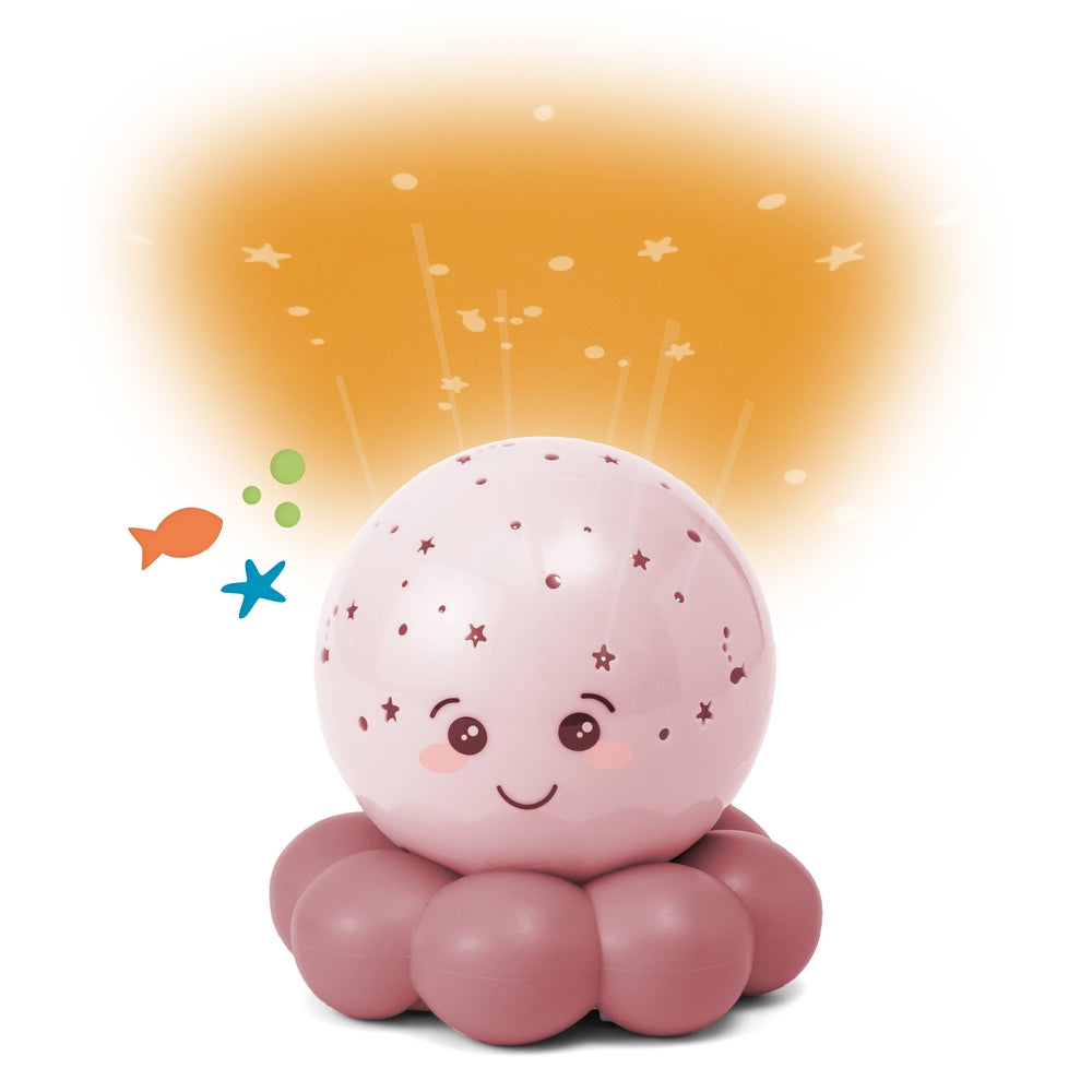 Twinkles To Go Octo® Nightlight Projector - Pink 1