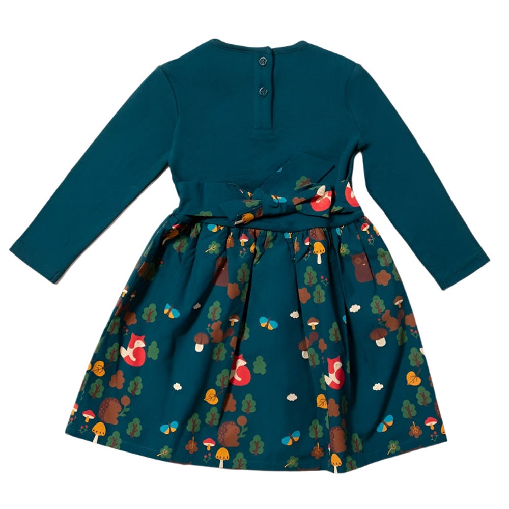 Enchanted Forest Long Sleeve Twirler Dress 5