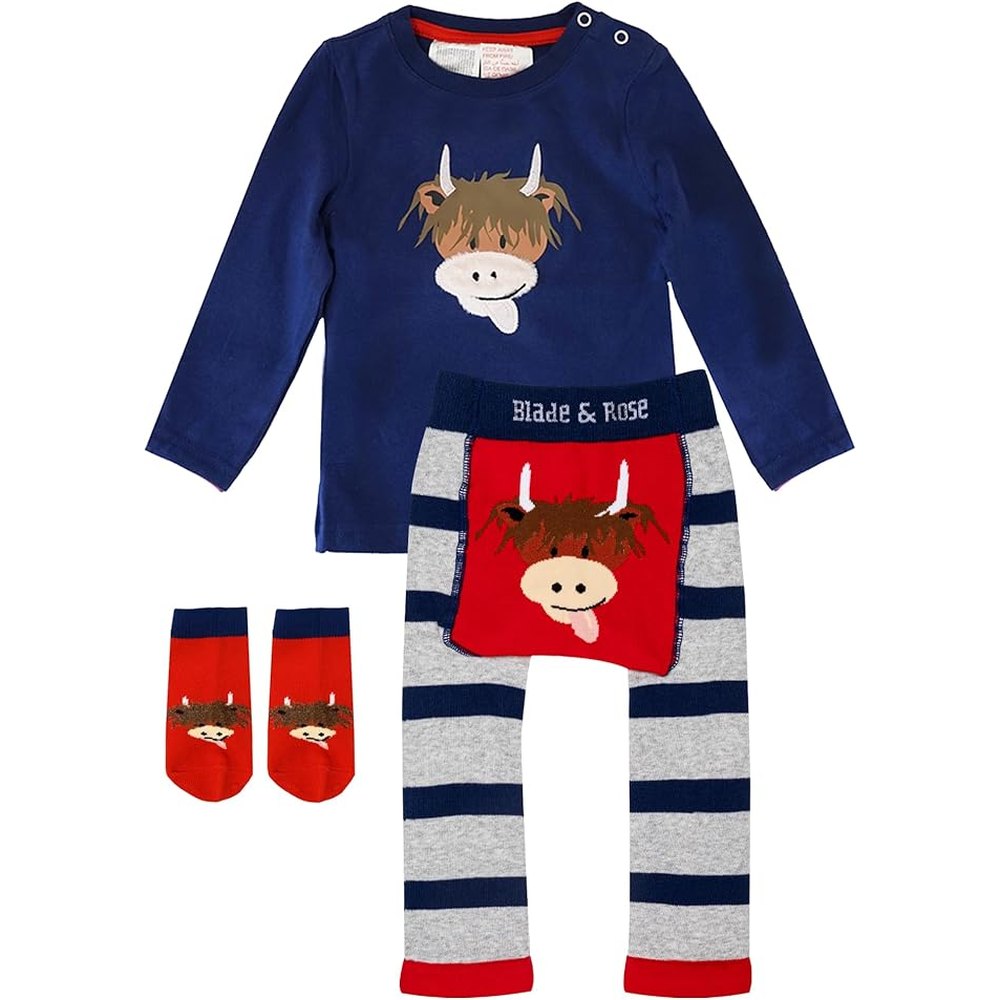 Hamish Highland Cow Applique Top 2