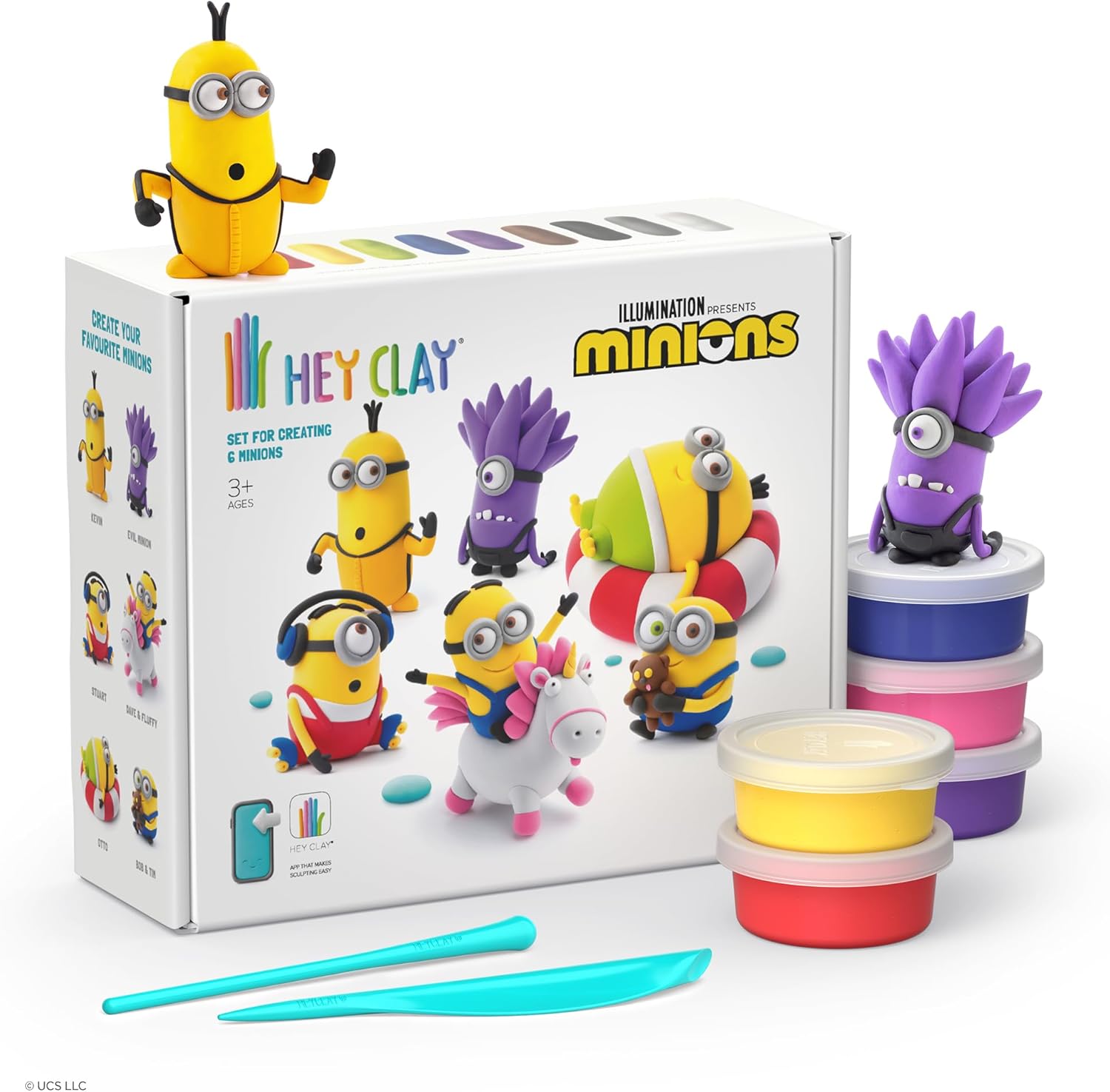 Hey Clay 15 Pot Model Set - Minions 1