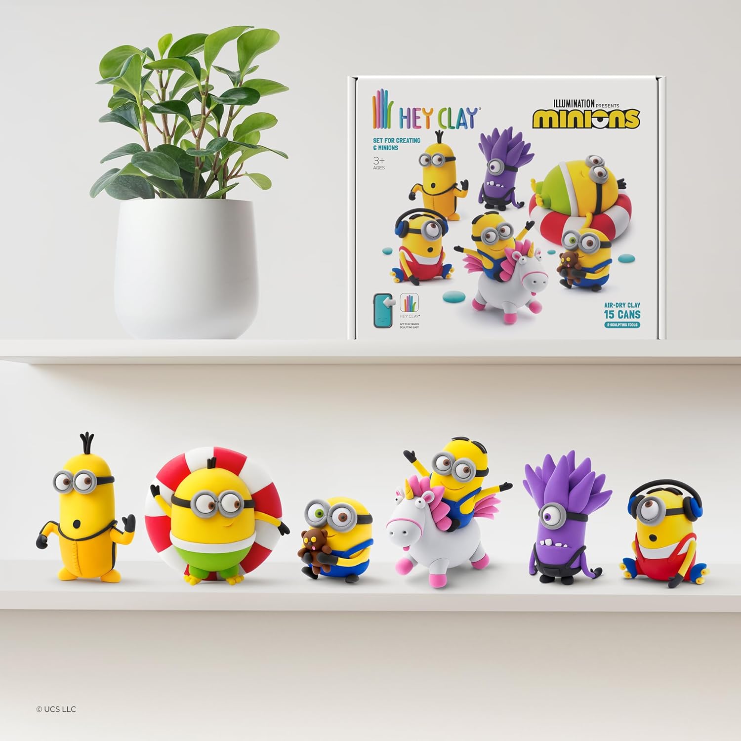 Hey Clay 15 Pot Model Set - Minions 5