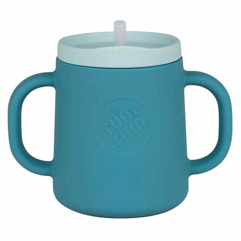 Tum Tum Silicone 3 Way Sippy Cup - Blue 1