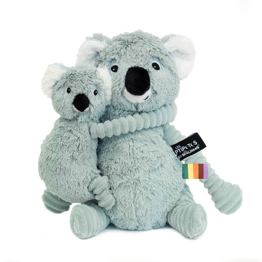 Les Ptipotos Kayla The Koala Mum & Baby Mint 1