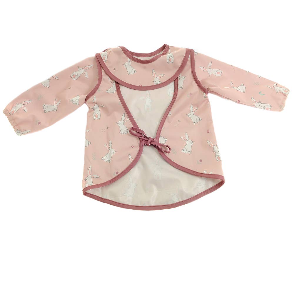 Coverall Feeding Bib - Bunnies 5