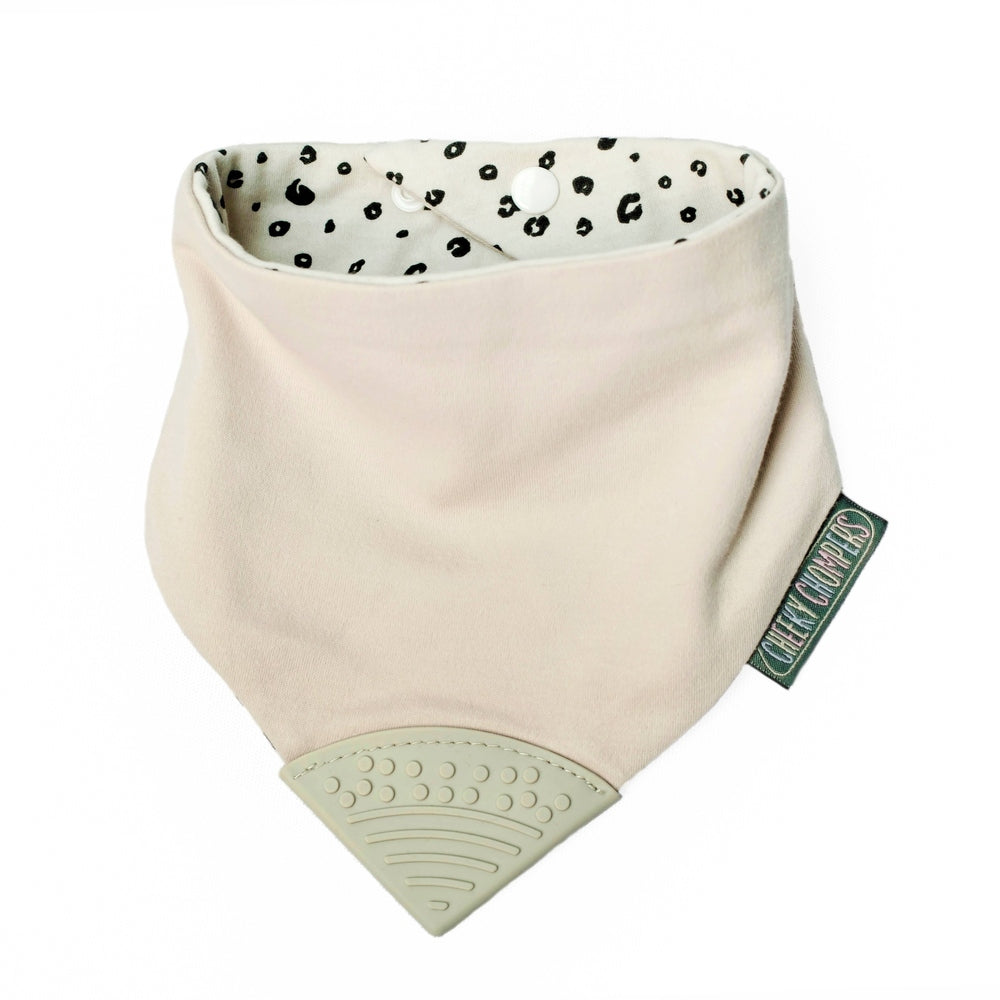 Neckerchew Teething Dribble Bib - Leopard Spot 6