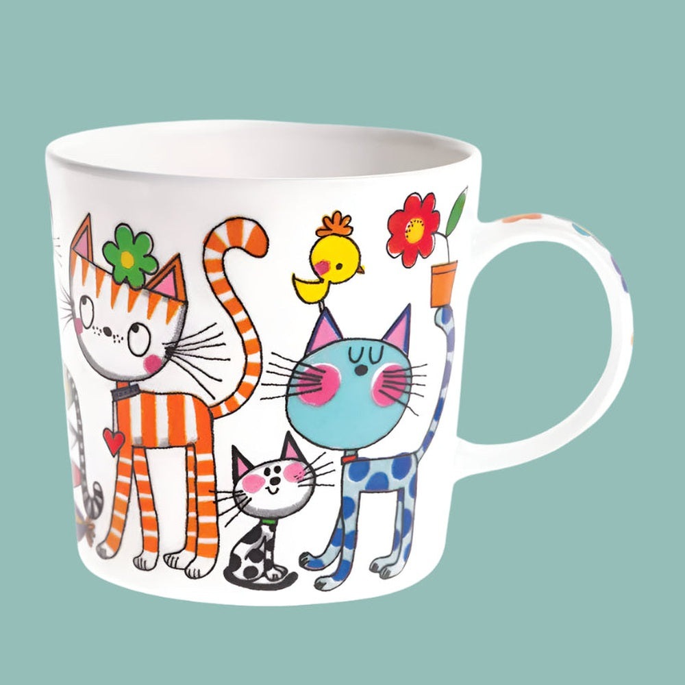 Boxed Bone China Mug - Cats Meow! 2