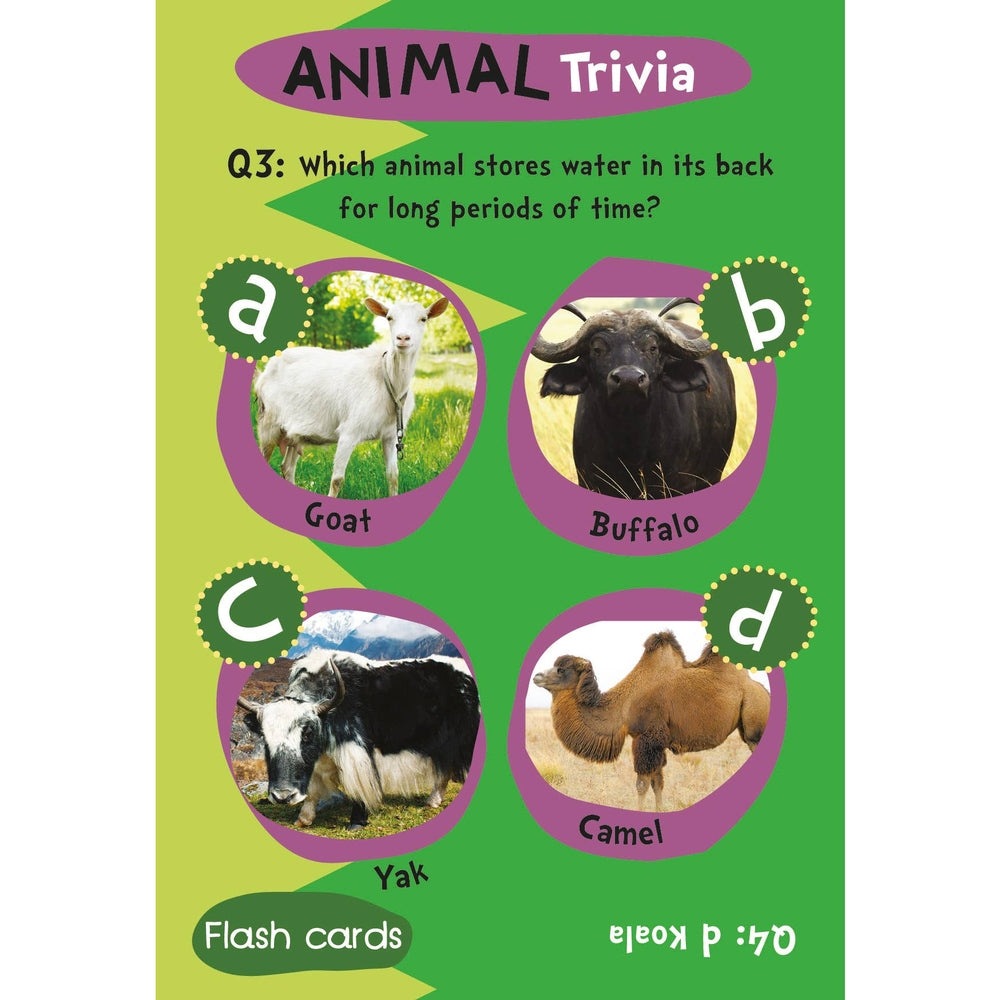 Flash Cards - Animal Trivia 5