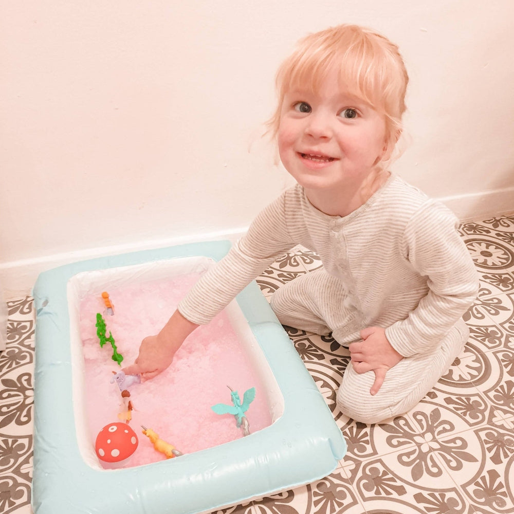 Zimpli Inflatable Play Tray - Children's Messy Play Sandbox 4