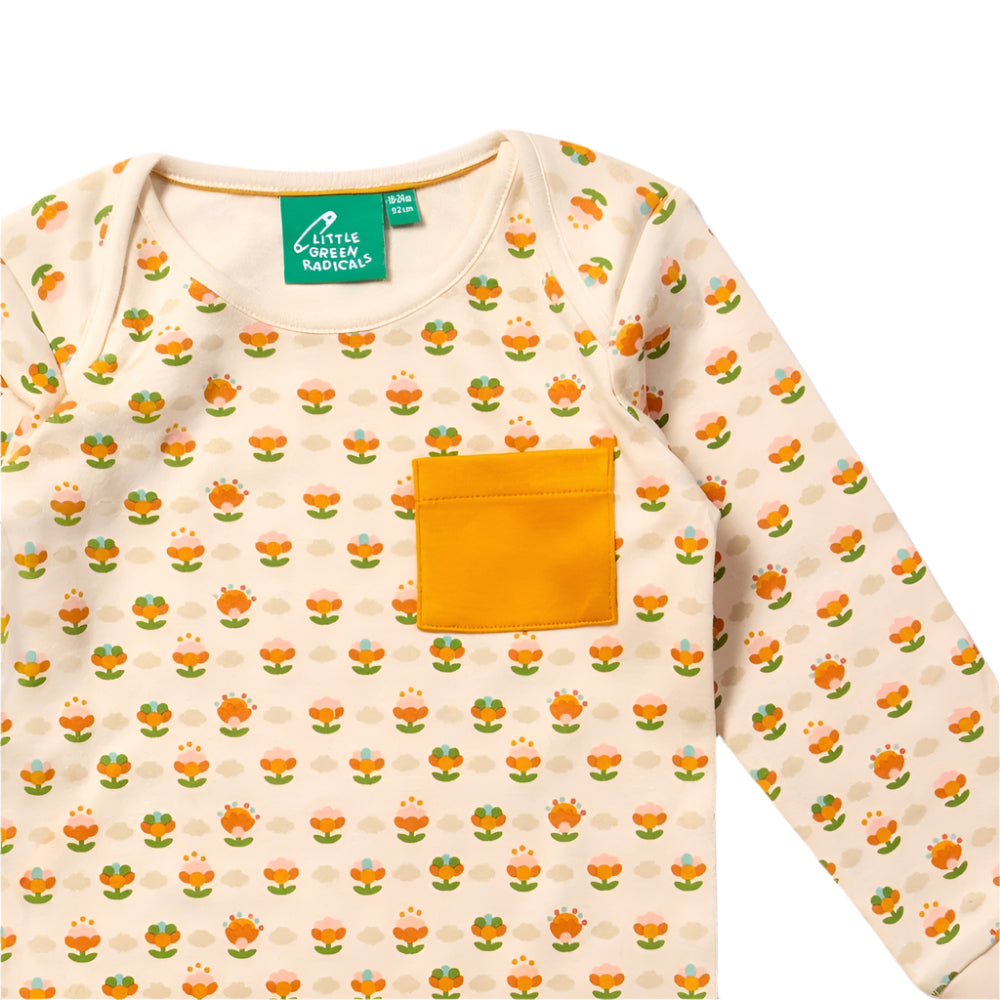 Little Blooms Organic T-Shirt & Jogger Playset 10