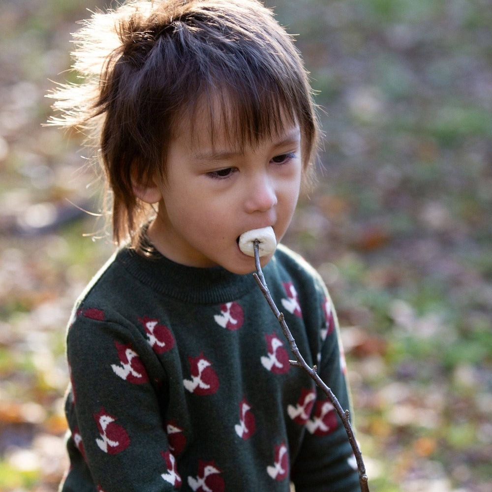 From One To Another Fox Knitted Jumper 2