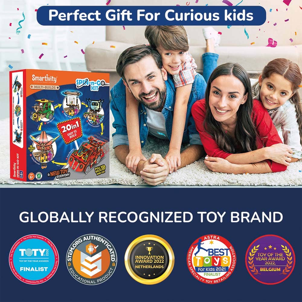 Smartivity Spin-n-Go Kit 8