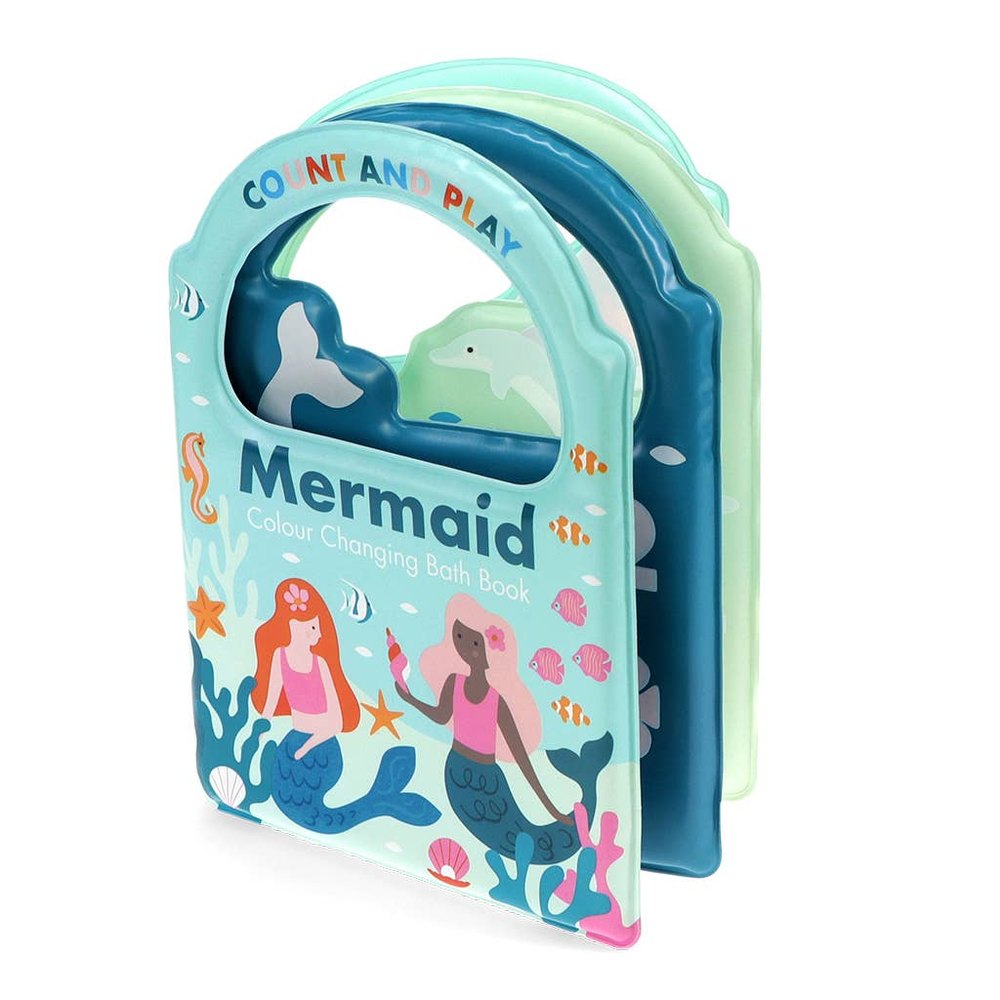 Colour changing bath book - Mermaids 2