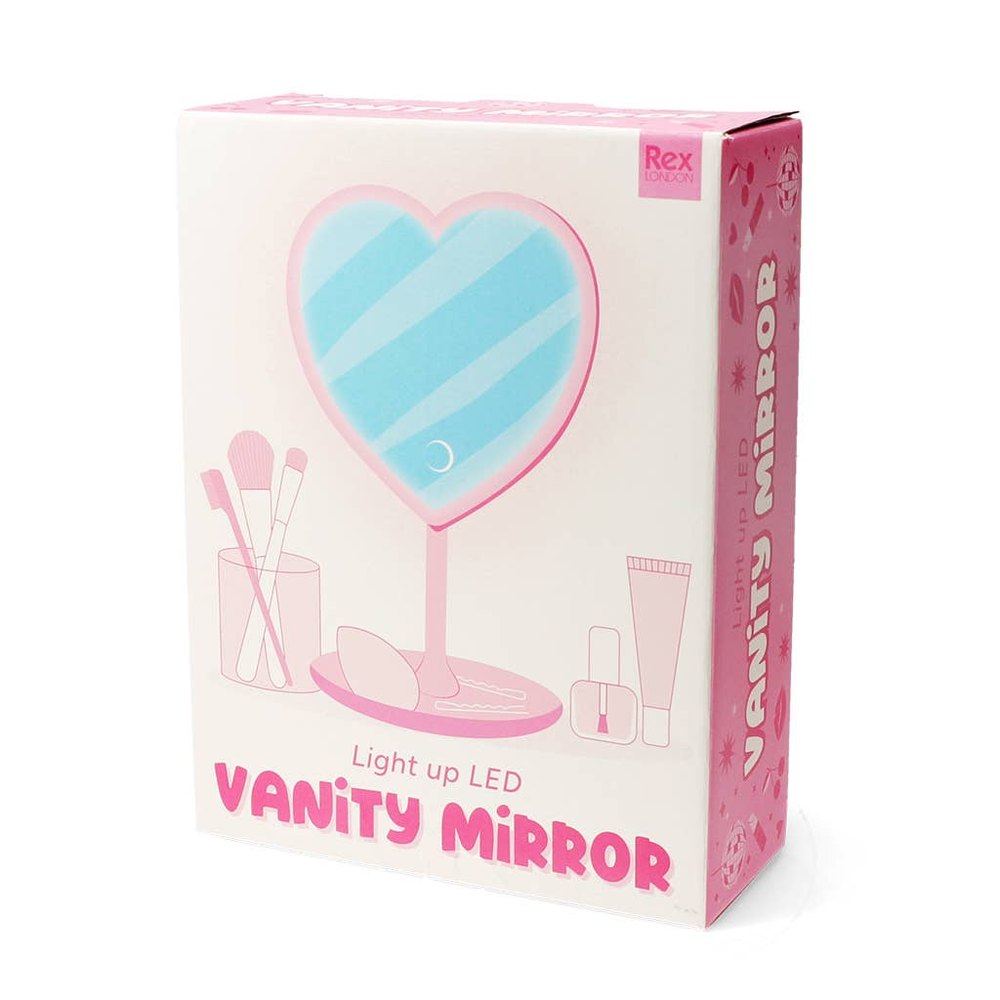 Light up vanity mirror - Heart 2