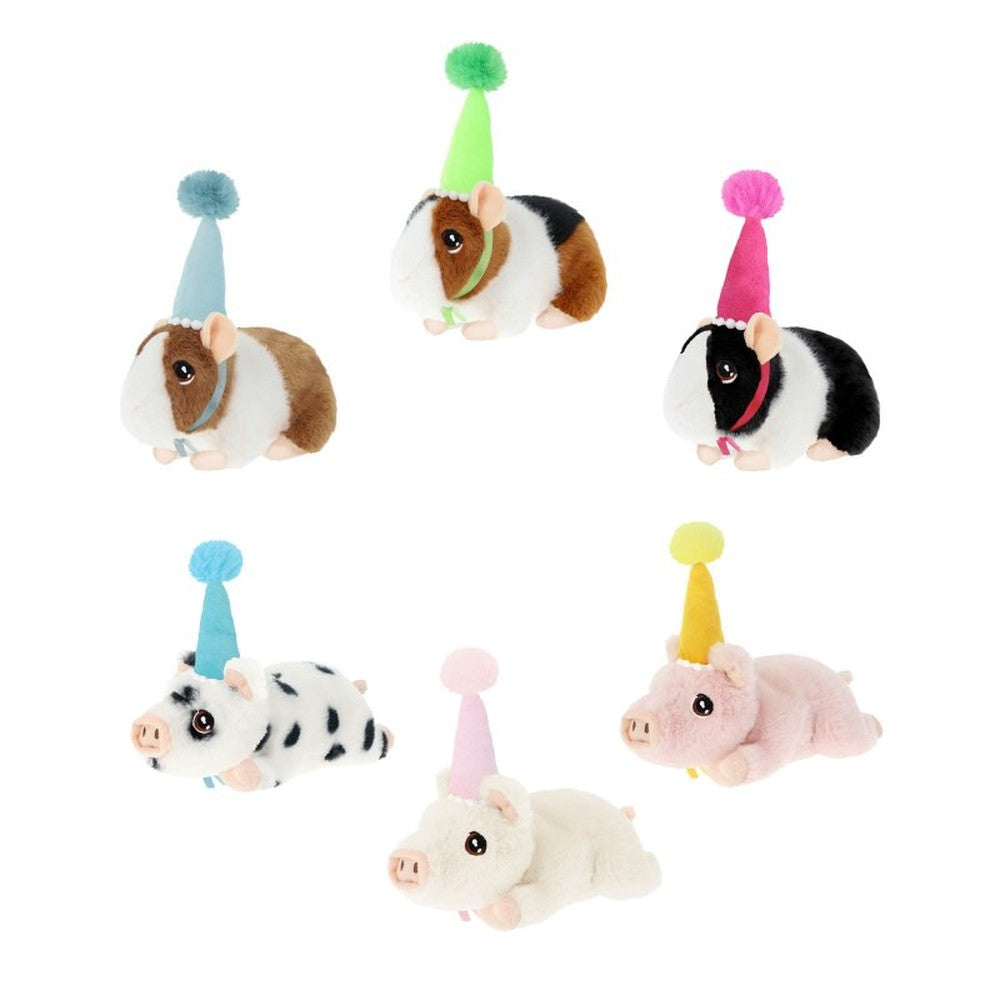 Party Pigs with Hats 15cm 1
