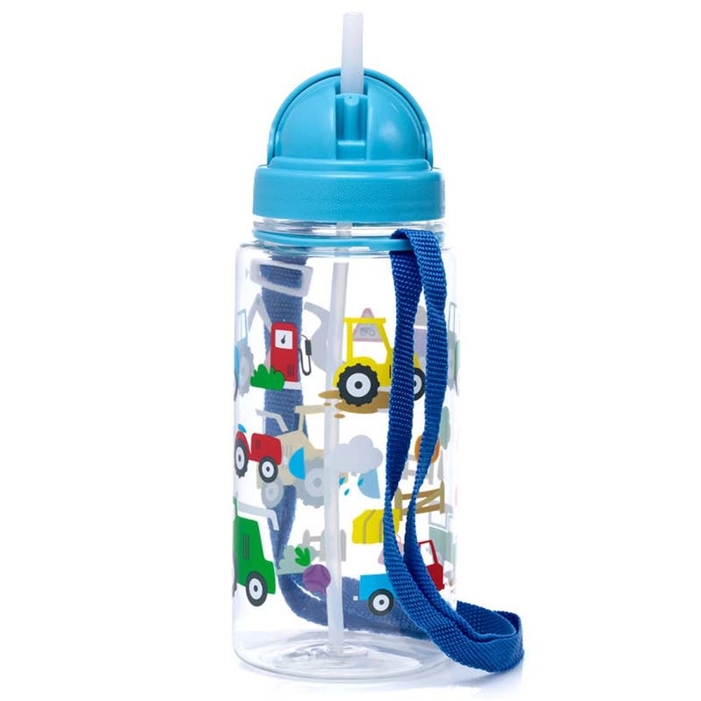 Children's Shatterproof Water Bottle - Little Tractors 3