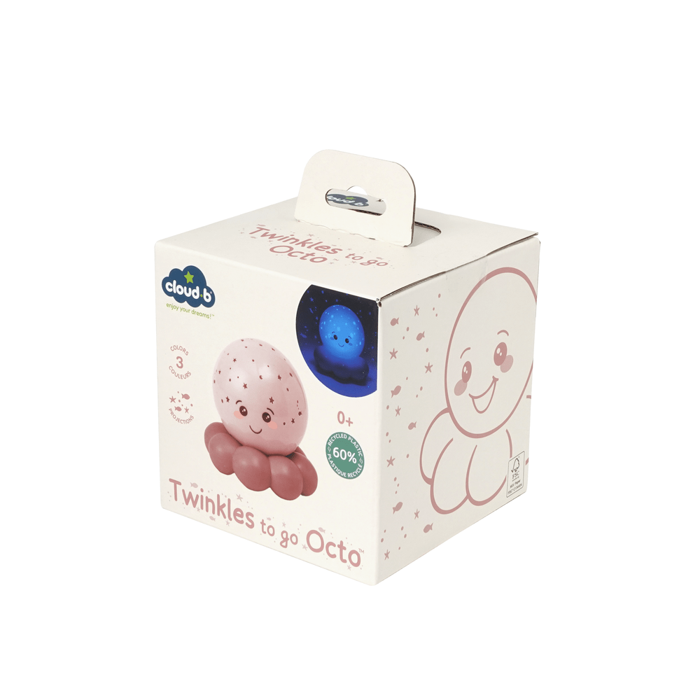 Twinkles To Go Octo® Nightlight Projector - Pink 2
