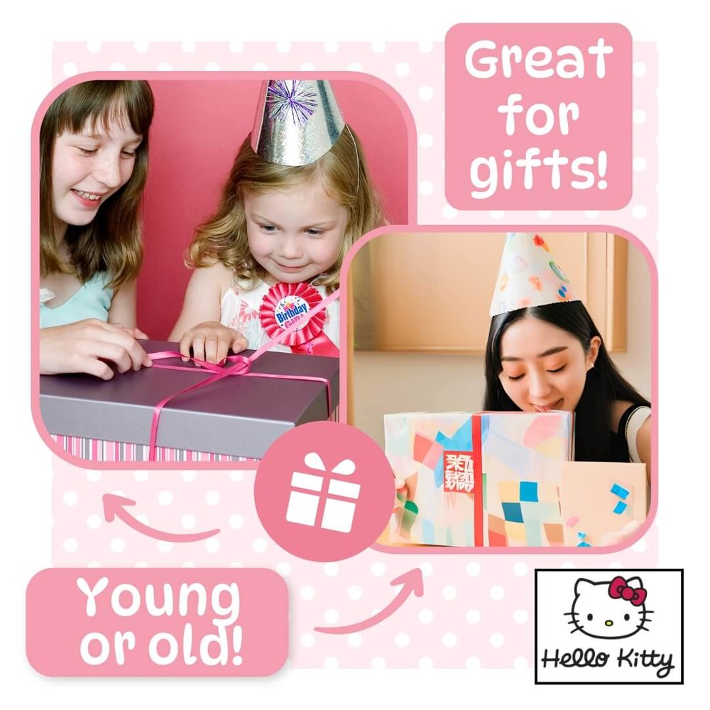 30 CM Large standing Hello Kitty - Hot Pink 7