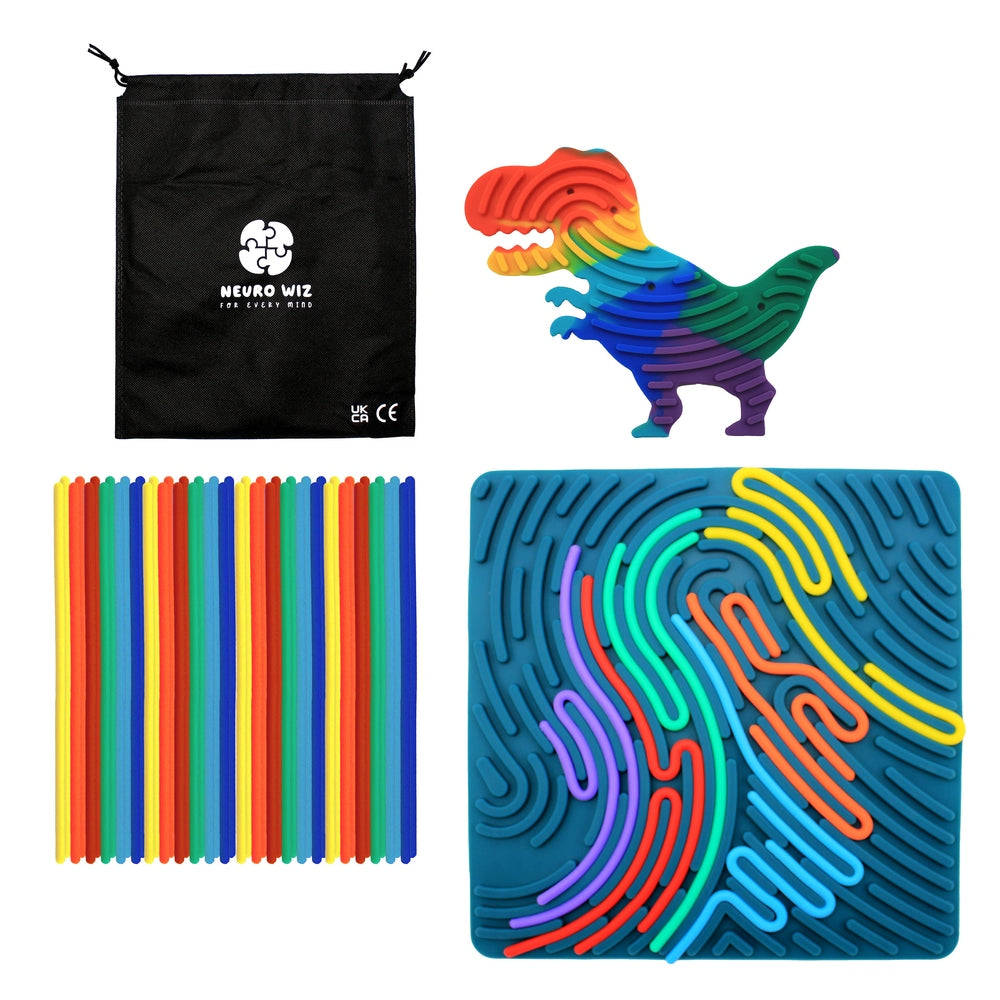 Sensory Silicone Activity Board Set 3
