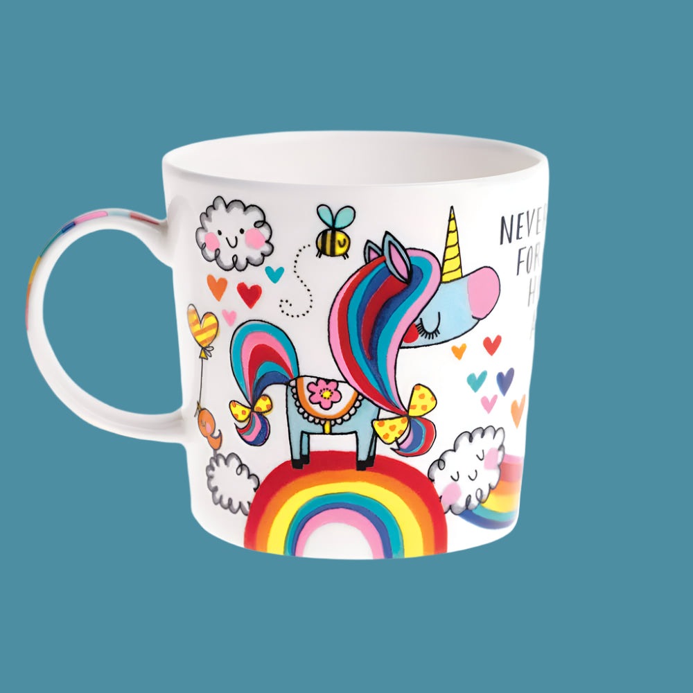 Boxed Bone China Mug - Unicorn 3