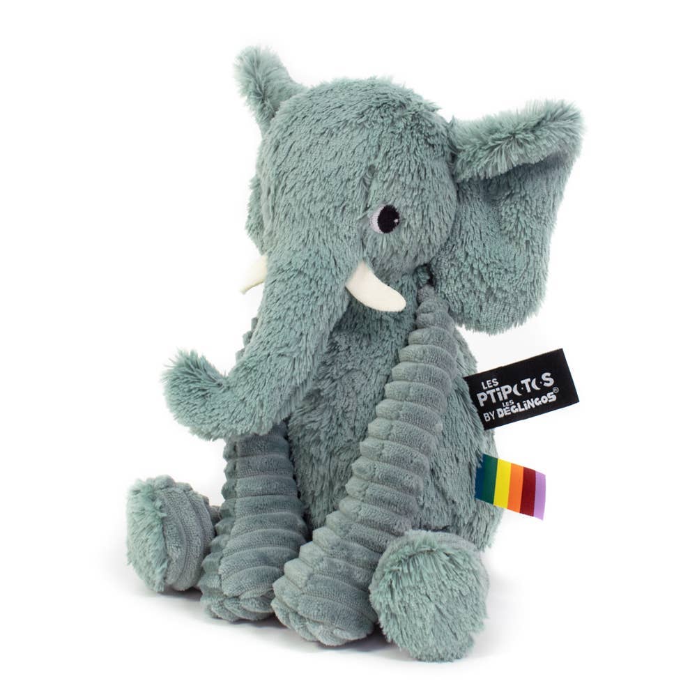 Eddie the Elephant Green Plush Toy 2