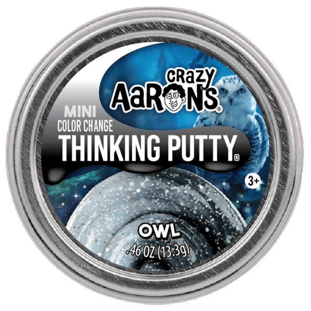 Mini Thinking Putty - Colour Change Owl 5