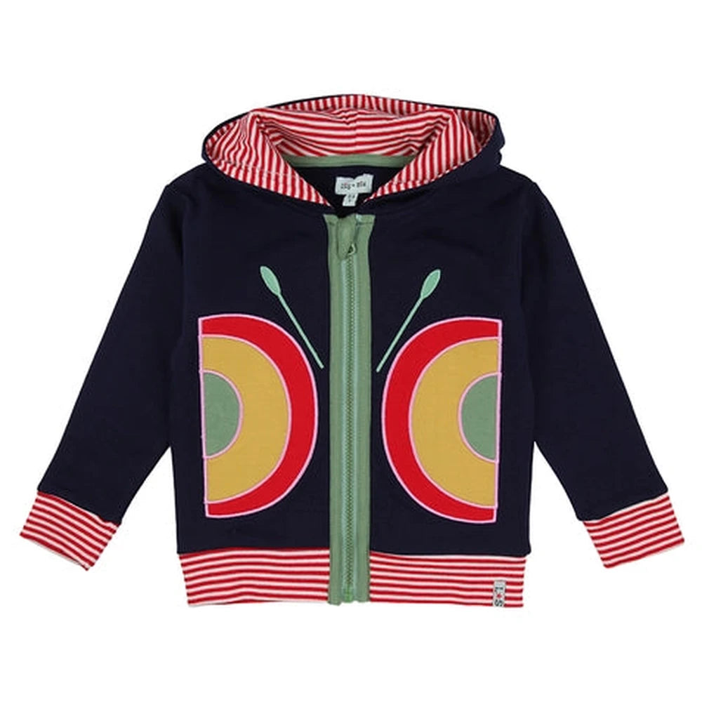 Butterfly Applique Hoodie 1