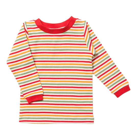 Long Sleeve Top - Rainbow Stripe 1
