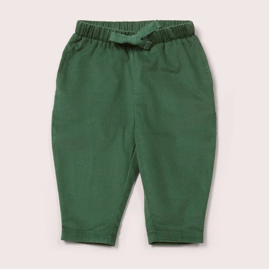 Corduroy Comfy Trousers - Green