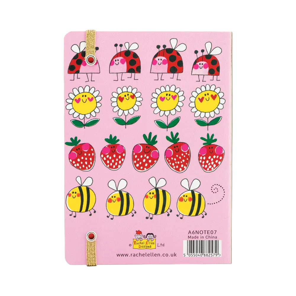 A6 Perfect Bound Notebook - Berry Lovely Notes 2