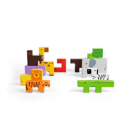 Animal Lock-A-Block Puzzle