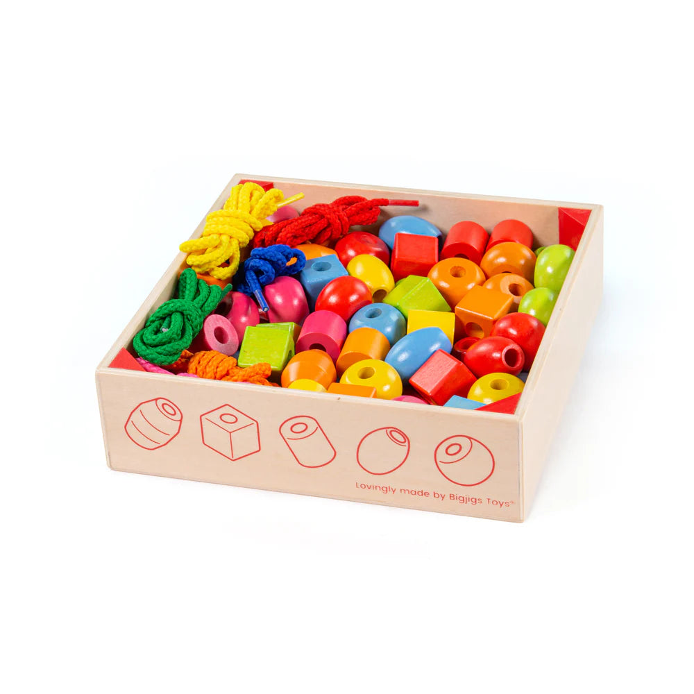 Crate of Lacing Beads 1