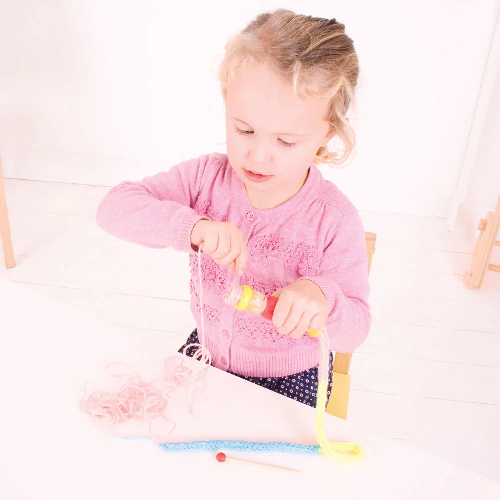 French Knitting Doll 2