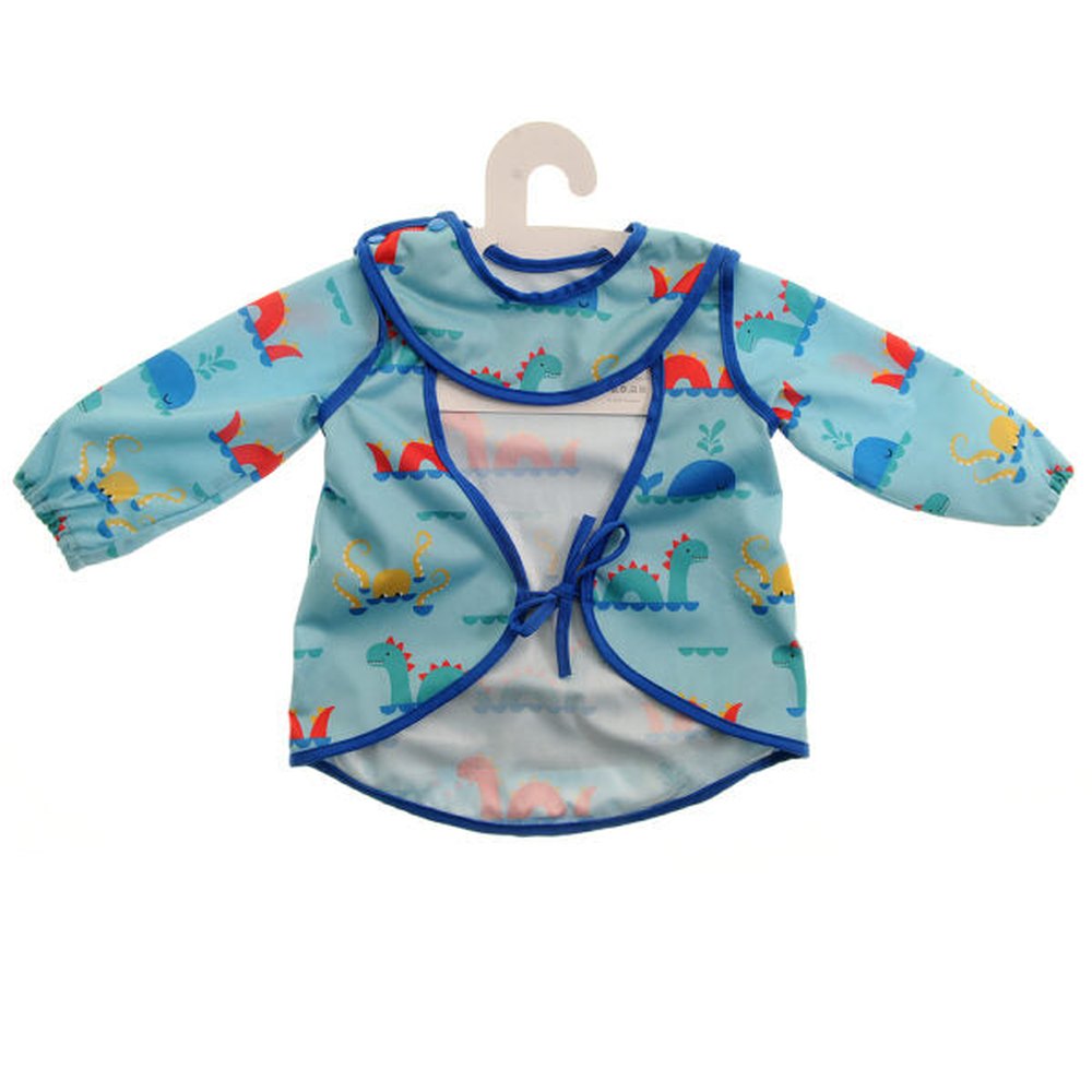 Coverall Feeding Bib - Sea Monster 5