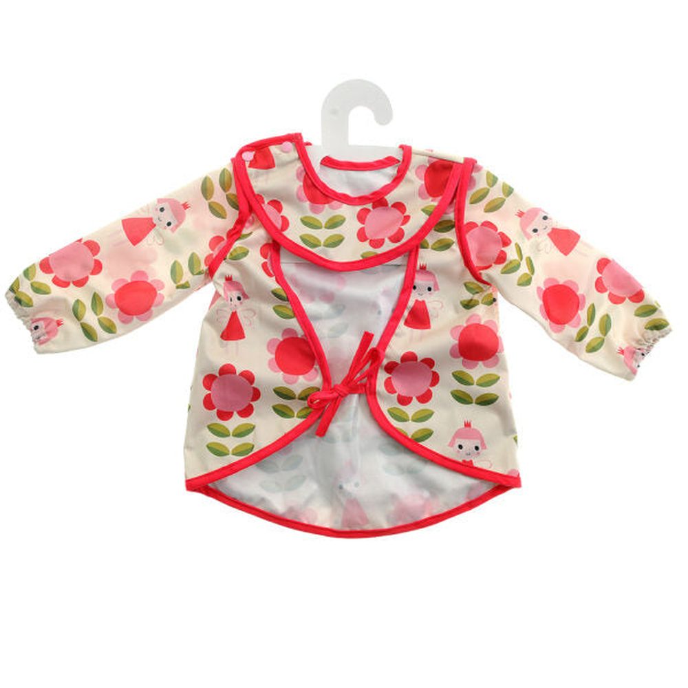 Coverall Feeding Bib - Fairy Garden 2