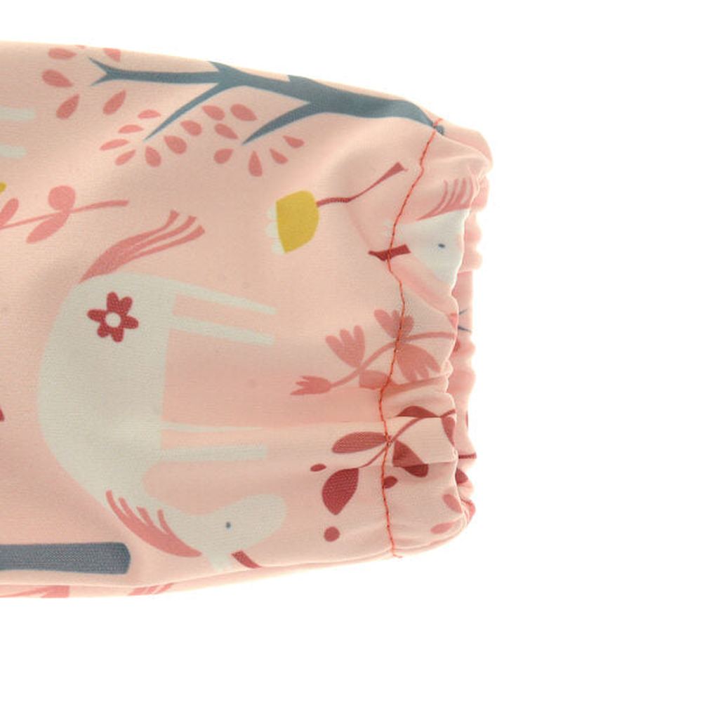 Coverall Feeding Bib - Unicorn Garden 4