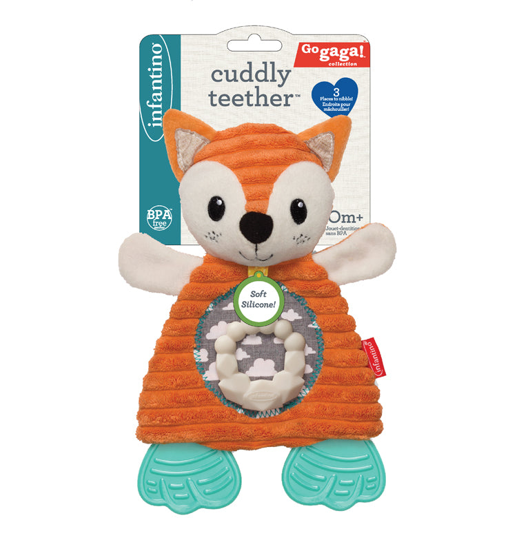 Go Gaga Cuddly Fox Teether 2