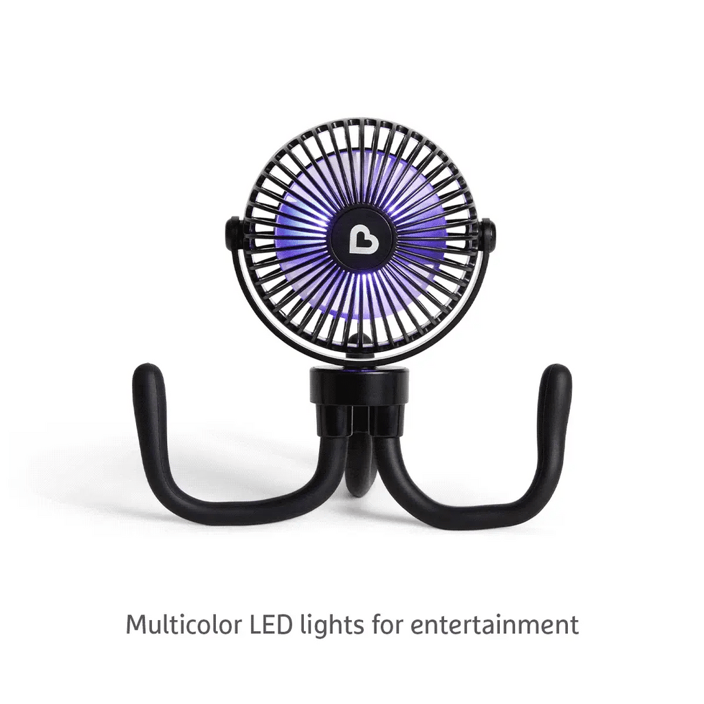 Stroller LED Light Fan
