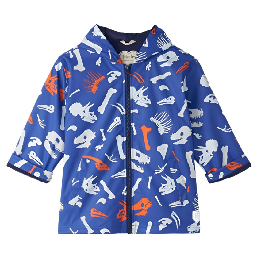 Rain Jacket - Colour Changing Dino Fossils 1