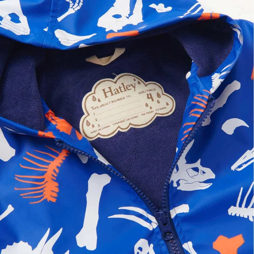Rain Jacket - Colour Changing Dino Fossils 4