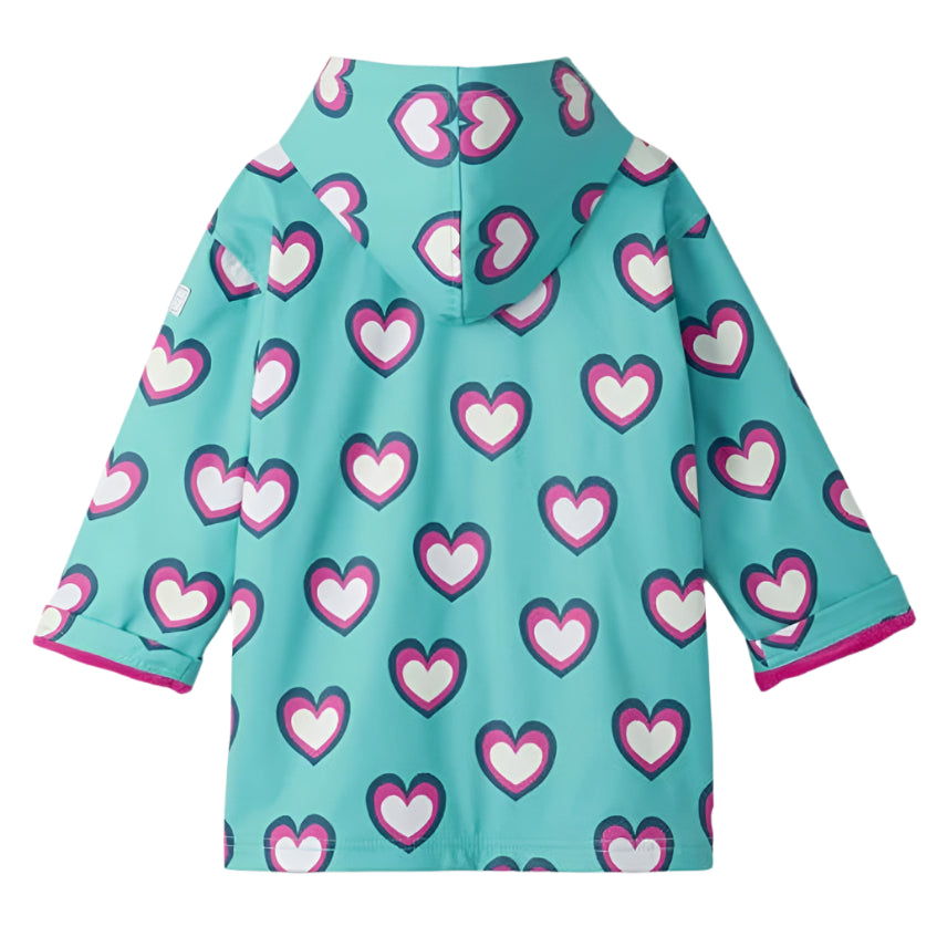 Rain Jacket - Colour Changing Hearts 3