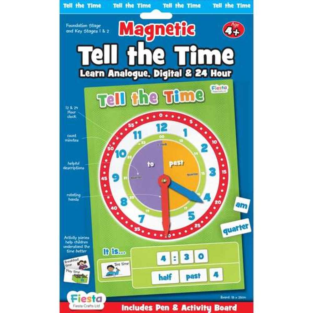 Magnetic Tell the Time 1