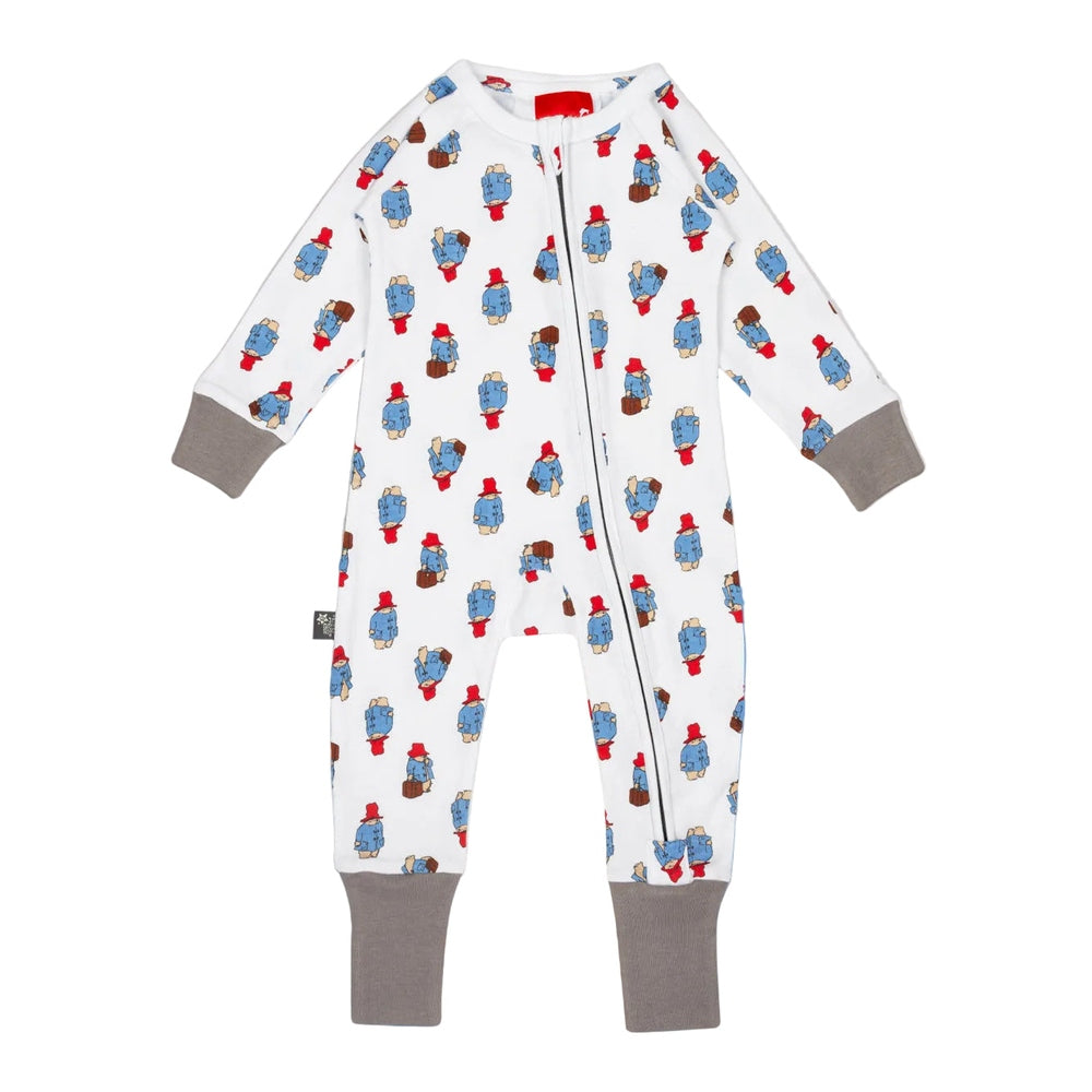 Paddington™ Loves to Travel Zip-Up Romper 1