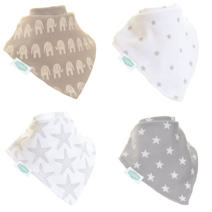 Neutrals - Muslins / Bib Set / Gift pack