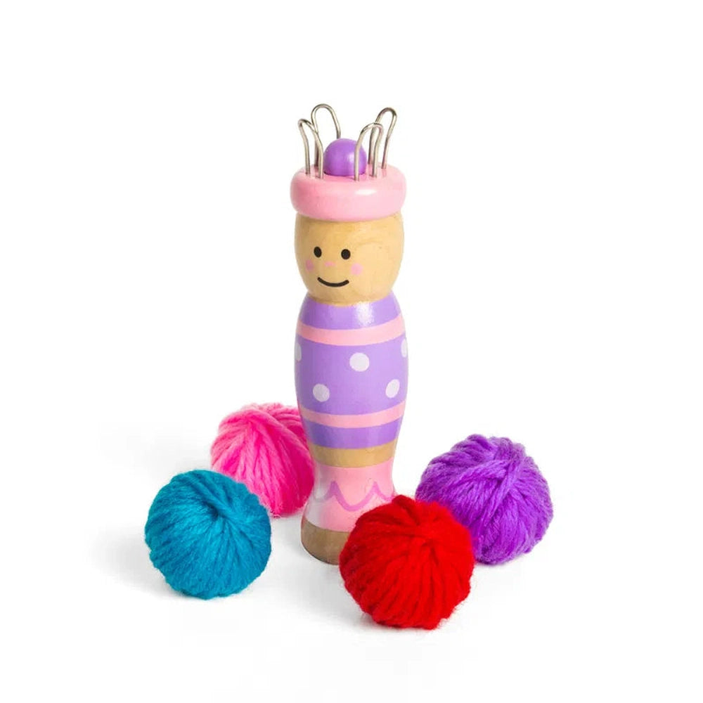 French Knitting Doll 1