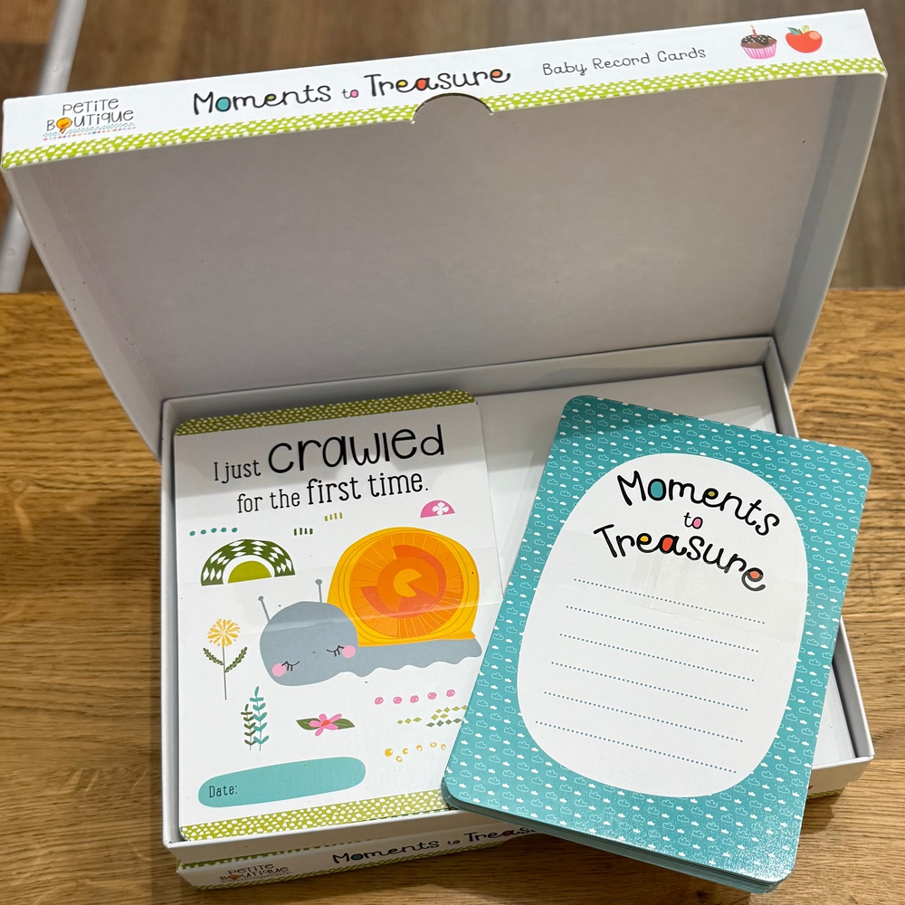 Petite Boutique Moments to Treasure Baby Record Cards 2